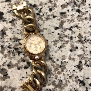 Gold Michael Kors watch